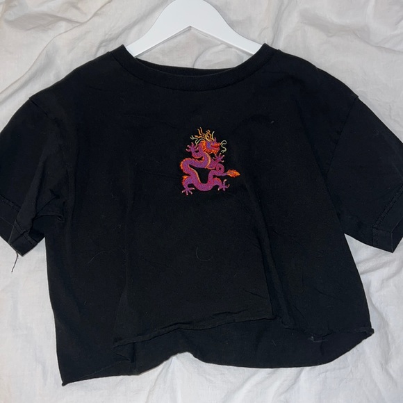 Brandy Melville Tops - Brandy Melville dragon crop